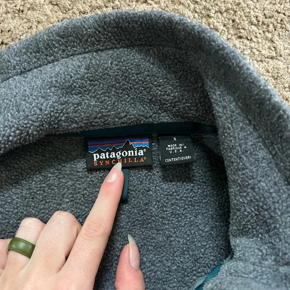 Vintage Patagonia Synchilla Full Zip Fleece - Picture 2 of 4